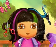 Dora la salonul de infrumusetare Dora la salonul de infrumusetare