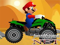 Mario conduce atv