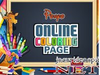 Carti de Colorat Ponyo